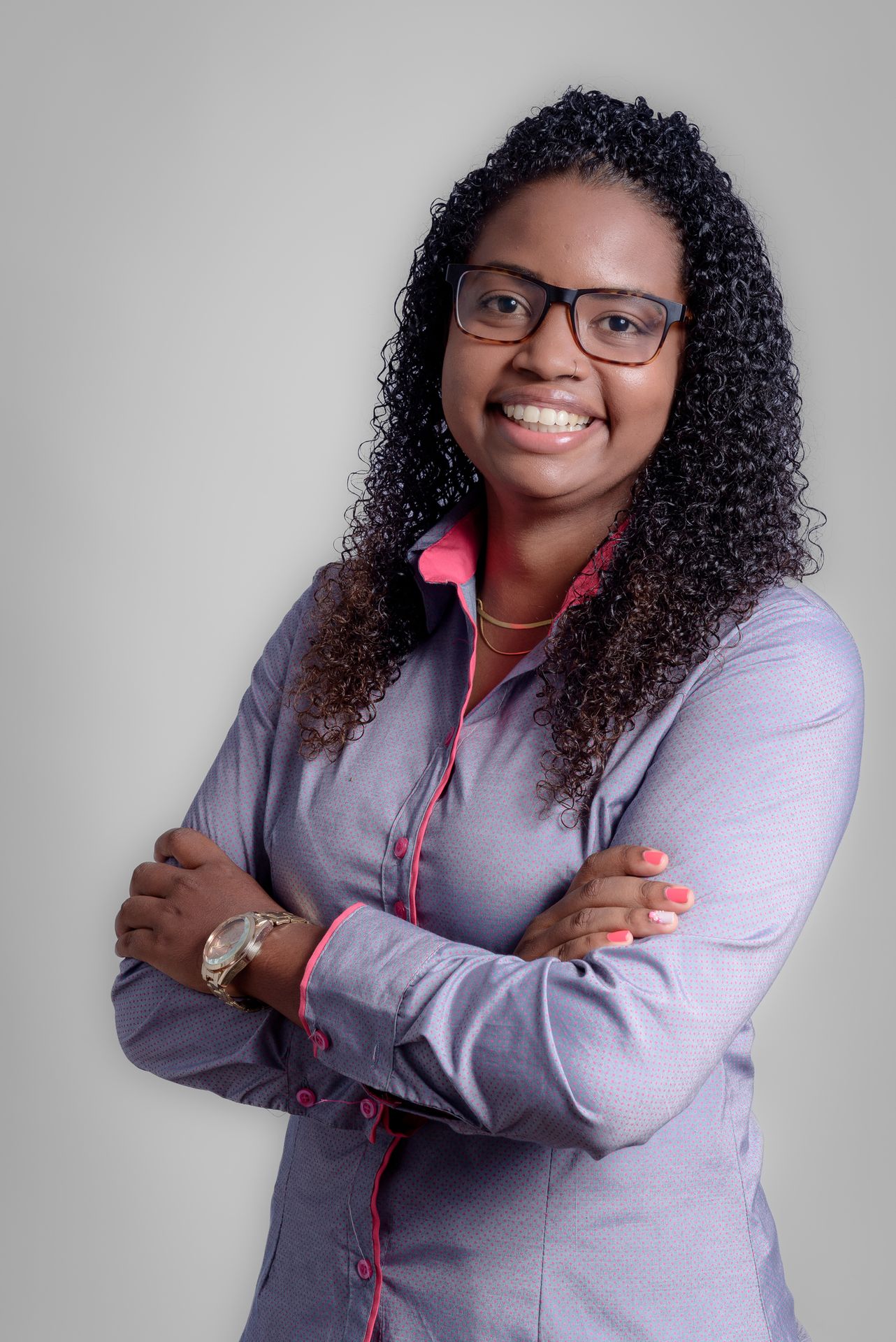 Happy Legal secretary