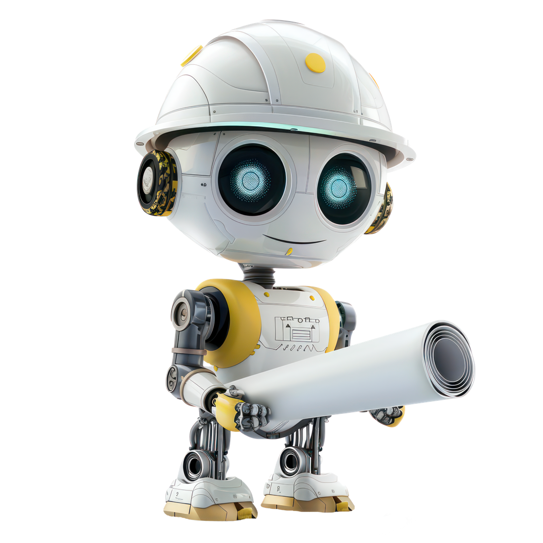 Architectural design team supported by AI call answering technology